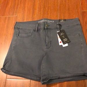 Midi Denim Short
